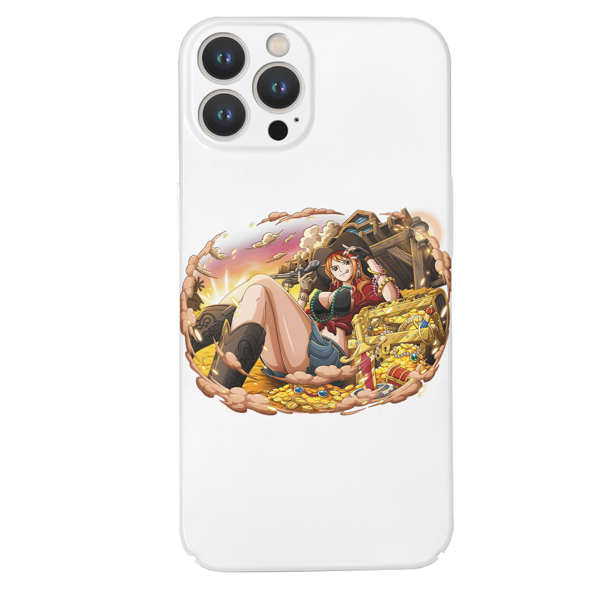 （画像用） ワンピース ナミ ONE PIECE Nami 【iPhone 14シリーズ対応】ハードケース